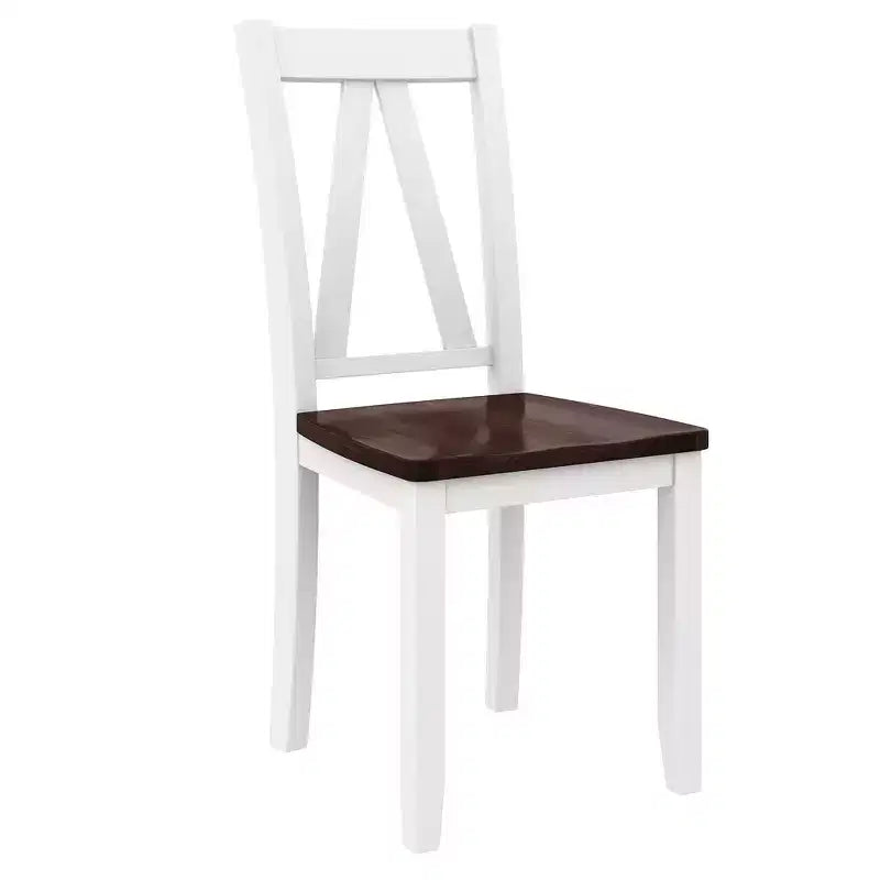 Table de Salle à Manger 6 Pièces en Bois pour 6 Personnes, Table de Cuisine Rectangulaire et 4 Chaises Latérales, Long Banc