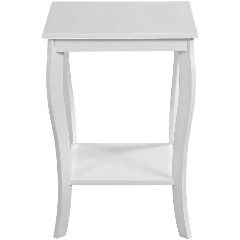 Table d'appoint carrée en bois, plateau de table, 1 pièce