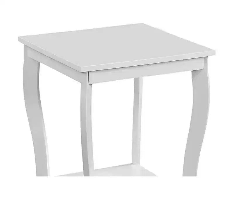 Table d'appoint carrée en bois, plateau de table, 1 pièce