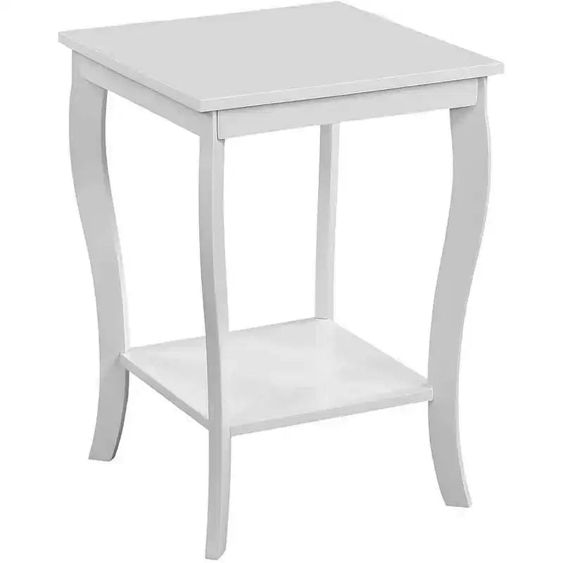 Table d'appoint carrée en bois, plateau de table, 1 pièce