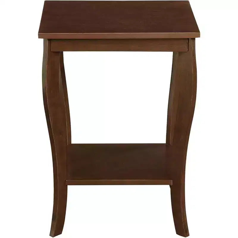 Table d'appoint carrée en bois, plateau de table, 1 pièce