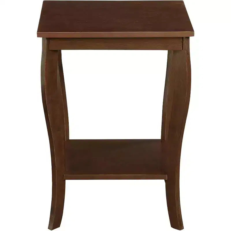 Table d'appoint carrée en bois, plateau de table, 1 pièce