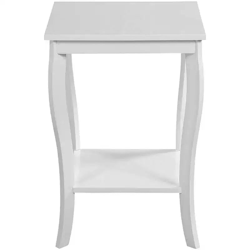 Table d'appoint carrée en bois, plateau de table, 1 pièce