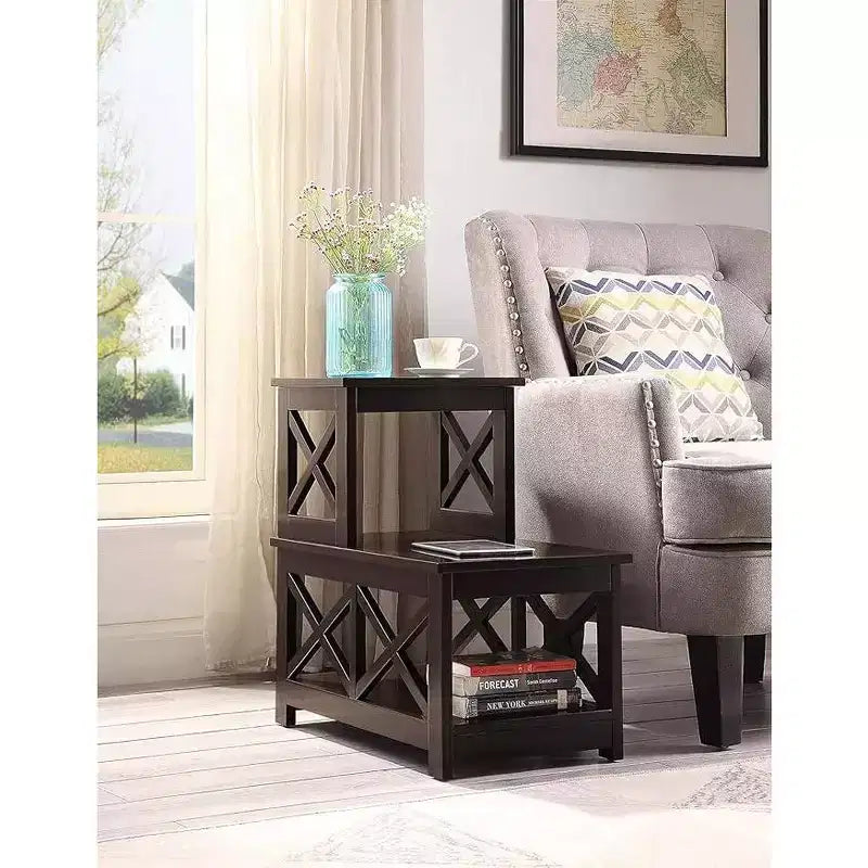 Table d'appoint rectangulaire en bois, plateau de table, 1 pièce