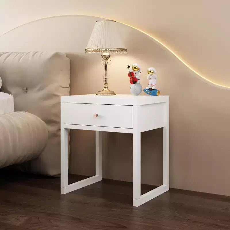 Tiroir de table de nuit minimaliste de rangement rond/cylindrique (W808P298012)