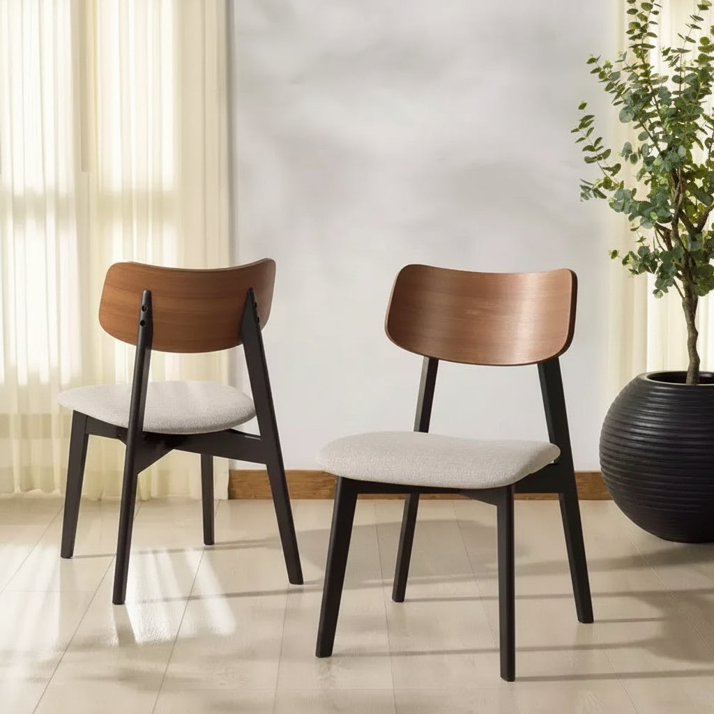 Chaise de salle à manger en bois Divya - SFV6710