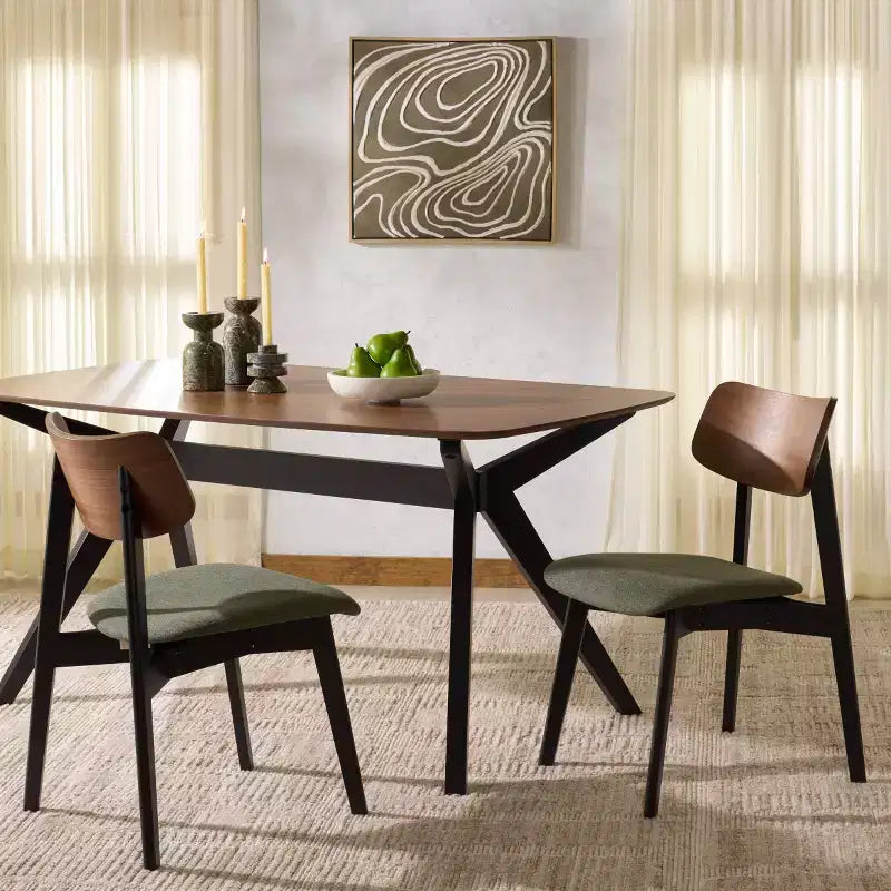 Chaise de salle à manger en bois Divya - SFV6710