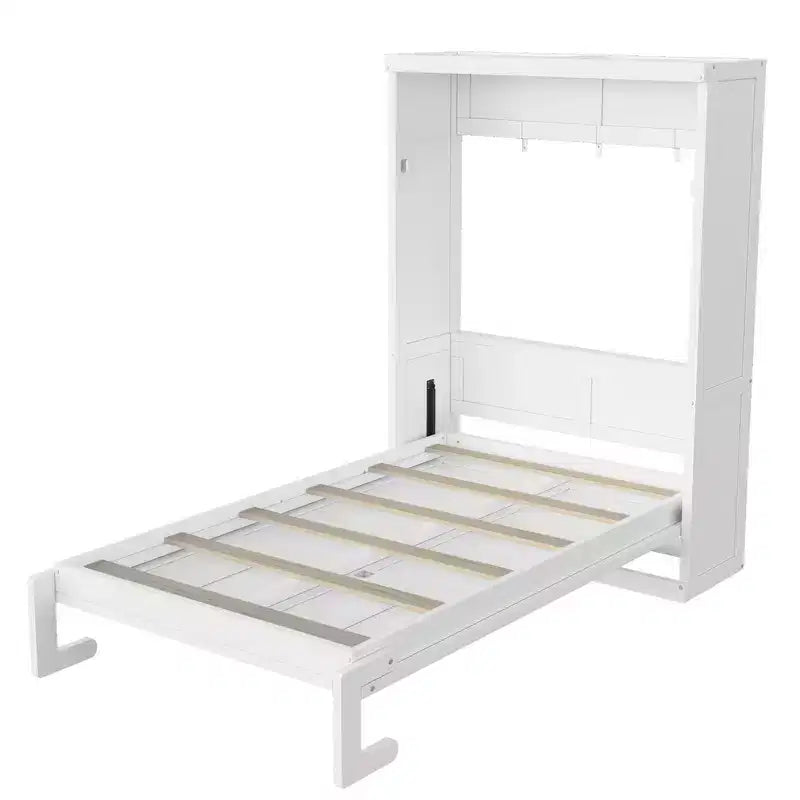 Lit escamotable avec armoire rabattable
