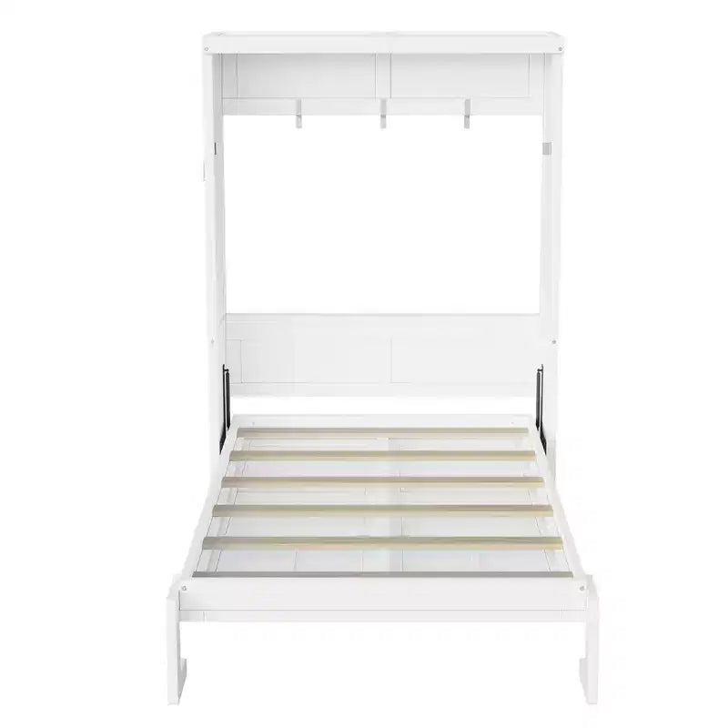 Lit escamotable avec armoire rabattable