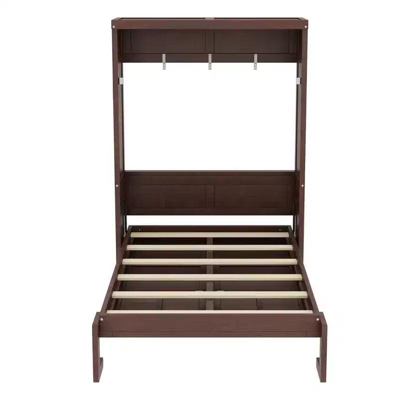 Murphy Bed with Foldable Cabinet