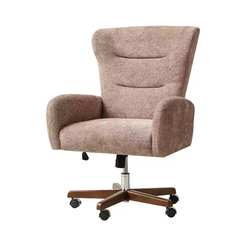 Chaise de bureau Jocelyn avec hauteur réglable et accoudoirs incurvés