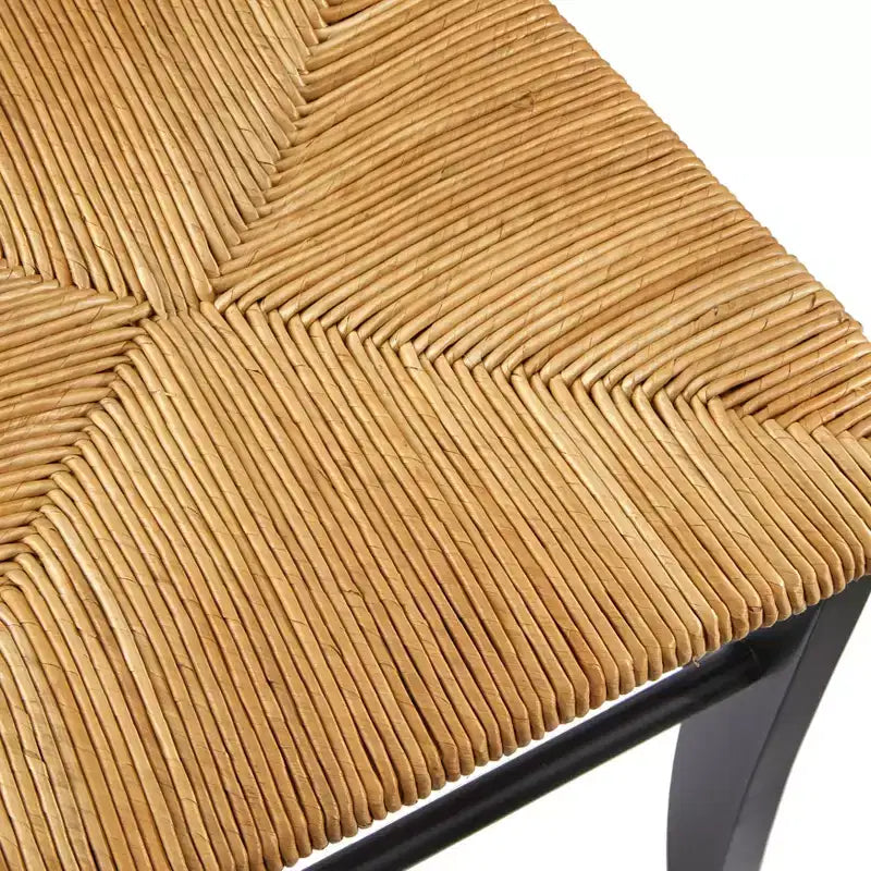 5 pièces Thorton Farmhouse table à manger ronde 40" noire