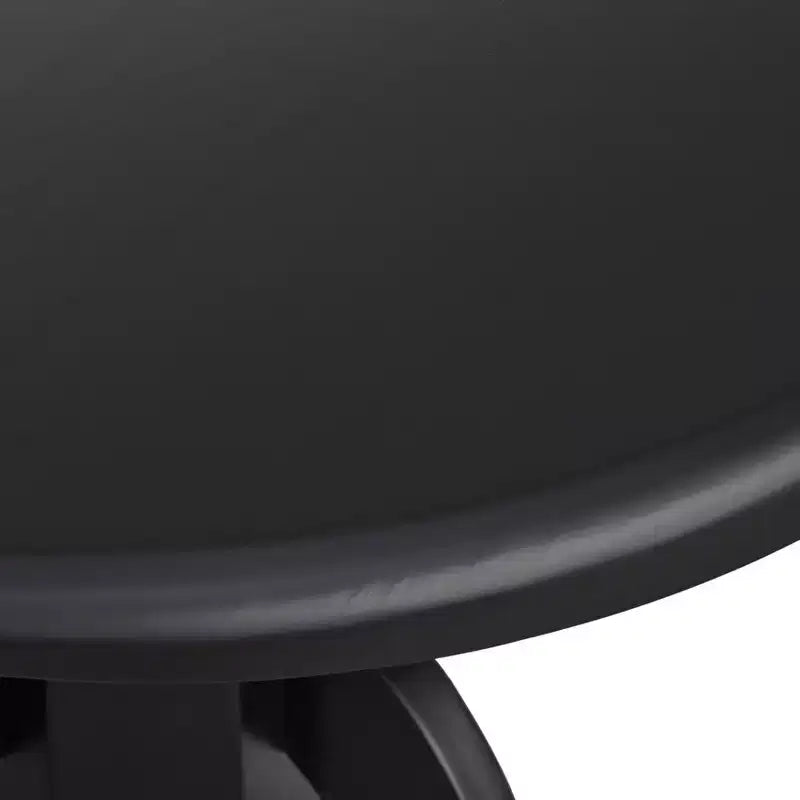 5 pièces Thorton Farmhouse table à manger ronde 40" noire